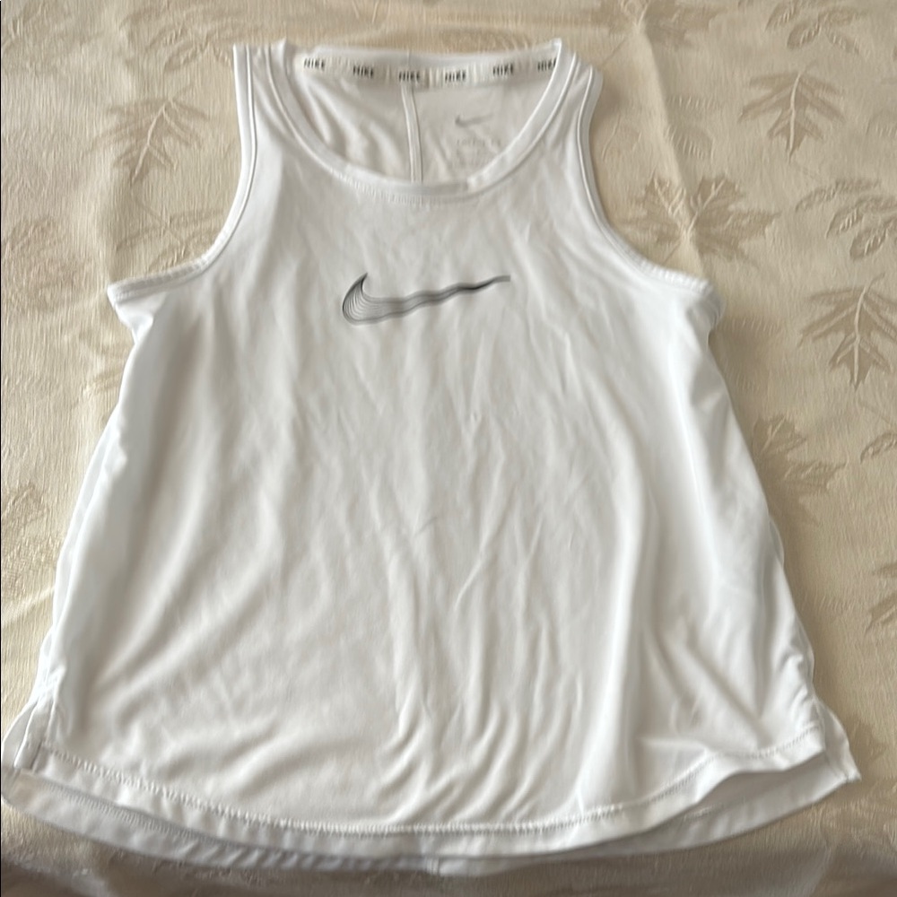 Nike  Girl’s White Tank Top